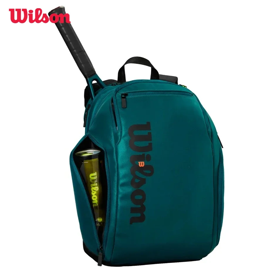 Wilson-Mochila de Tênis Profissional, Super Tour, V9, Raquetes Team Court, Esportes, Bolsa de Raquete, WR8032001001, 2024