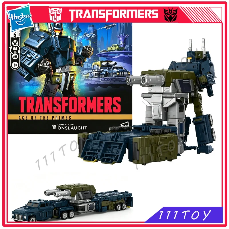In Stock Hasbro Transformers Classic Toys Age Of The Primes Commander Class Onslaught Action Figure Robot Toy Collect Hobbies