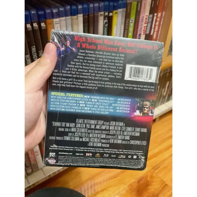 American Version SF Scream Factory Blue Light Werewolf Area A English Characters No Chinese Brand New Unopened Similar