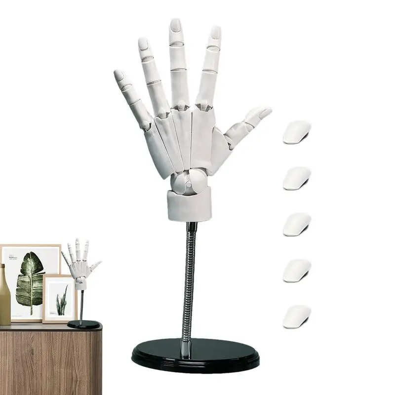 Hand Mannequin Joints Moveable Artists Manikin Hand Figure Articulated Mannequin For Displaying Sketching Drawing Painting