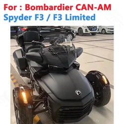 For Bombardier CAN-AM Spyder F3 Motorcycle Windshield Windscreen Wind Deflectors Acrylic F3 Limited