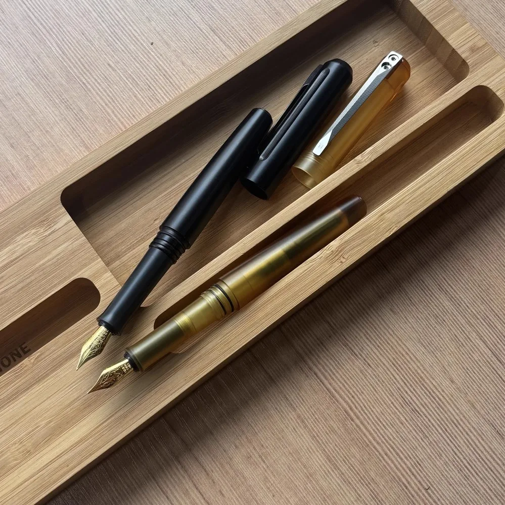 1 Piece ULTEM Fountain Pen with Titanium Pocket Clip