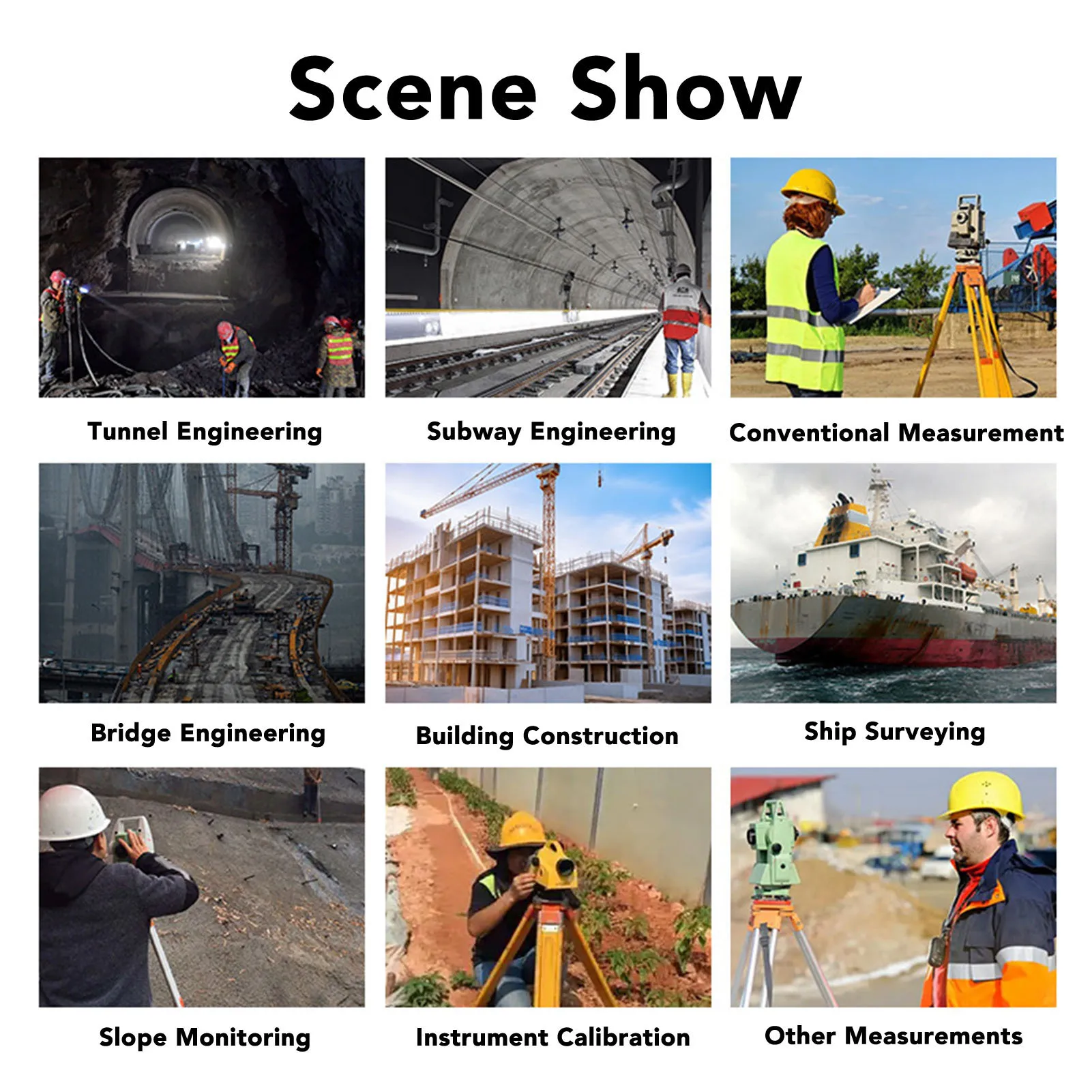 Total Station Spherical Prism Compact Total Station Ball Prism Multifunctional for High Speed Rail Shipbuilding Measurements