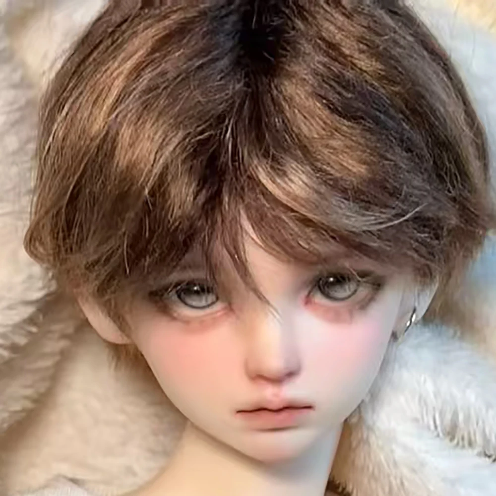 Nowa głowa lalki BJD 1/4, chłopiec, żywica, do samodzielnego montażu, bez makijażu, zabawki dla dziewczynek, prezent.