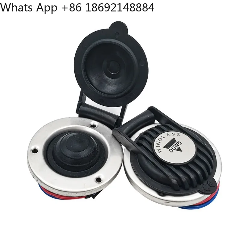 Windlass black and white foot switch Windlass, switch accessories