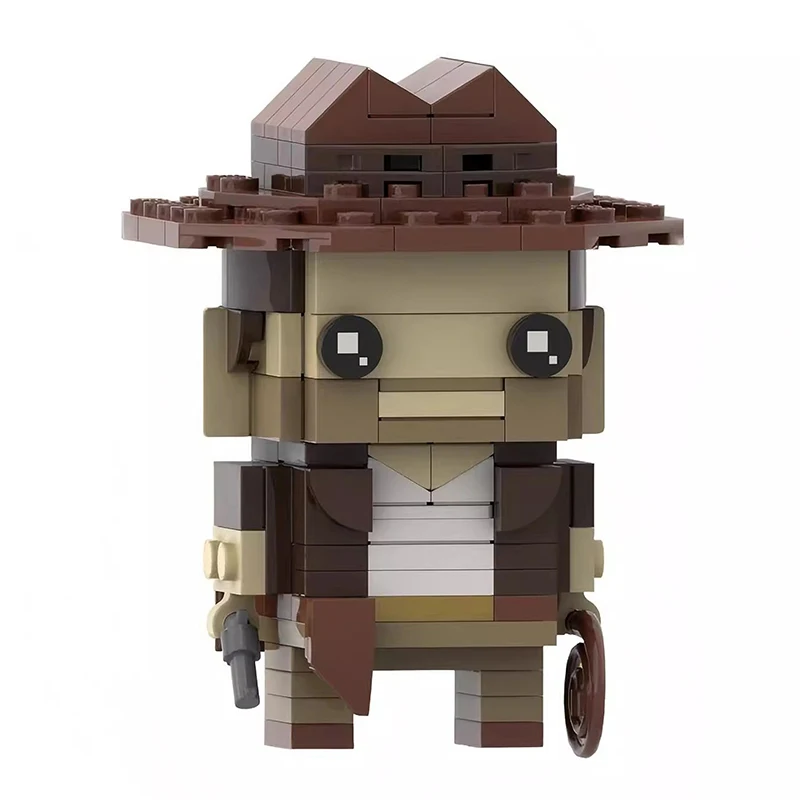 Bricklink idées Skyline film Indiana Jones trilogie figurines d'action briques ensembles MOC Arnold Willie blocs de construction enfant jouets cadeau