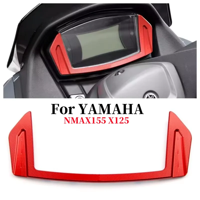 For YAMAHA NMAX155 NMAX125 NMAX 155 125 Motorcycle Accessories Electric Door Lock Dashboard Instrument Frame Cover Decorative