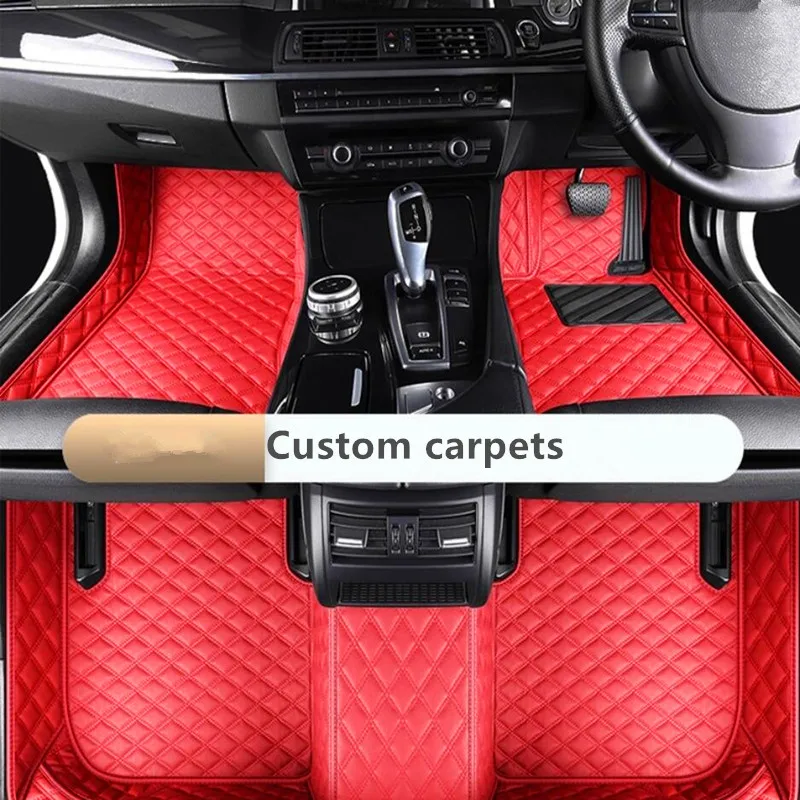 

High quality Rugs, Custom special car floor mats for Right hand drive Porsche Macan EV 2025 waterproof carpets for Macan EV 2024