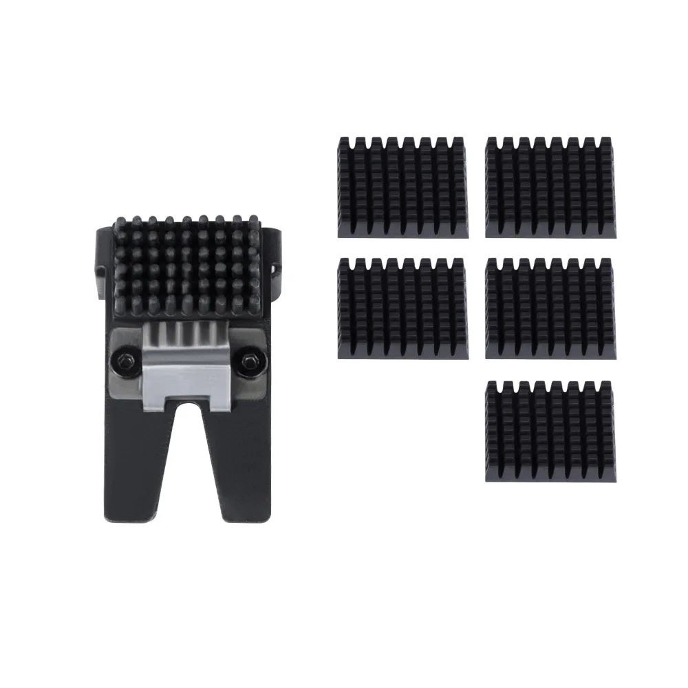 Creality K2/K2 Pro Módulo de limpiaparabrisas de boquilla (con 5 cintas adhesivas) Limpiaparabrisas de boquilla_38×10,5×38,6_6 Piezas originales de impresora 3d K2/K2 Pro