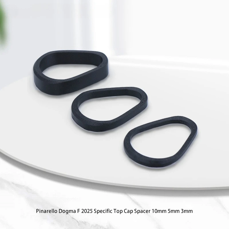 

Carbon Top Cap Spacer for Pinarello Dogma F 2025, Oval Steerer Tube Extender for Integrated Handlebar, No-Cut Steerer Extender