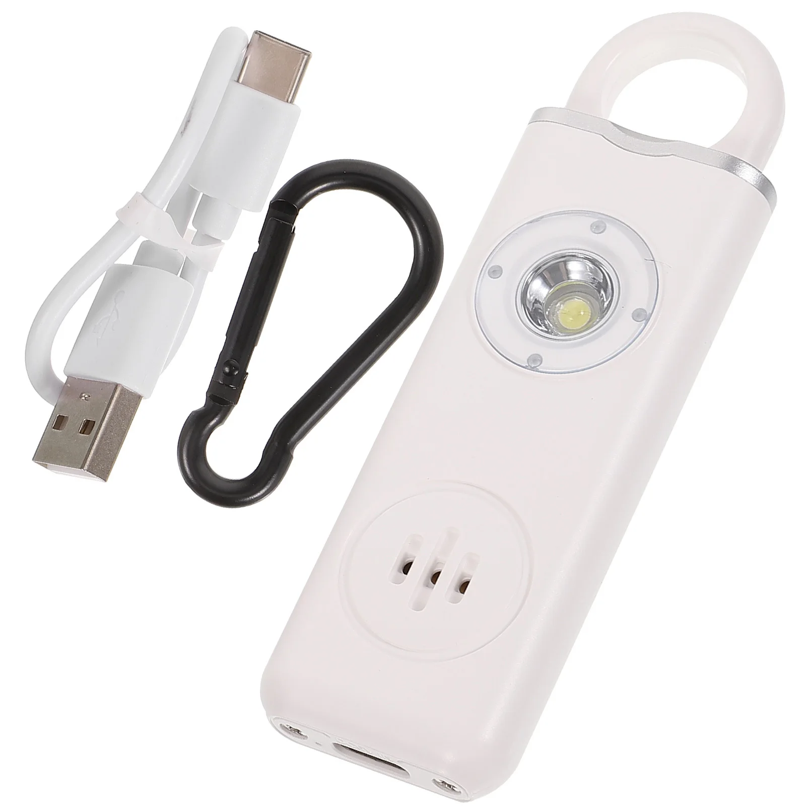 مجموعة واحدة من إنذار سلسلة المفاتيح للنساء، جهاز السلامة الشخصية، حماية الطوارئ، حلقة مفاتيح بصوت عالٍ، محمول للاستخدام اليومي #2