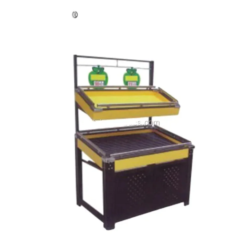 custom.Latest model display racks and shelves vegetable and fruit retail stores