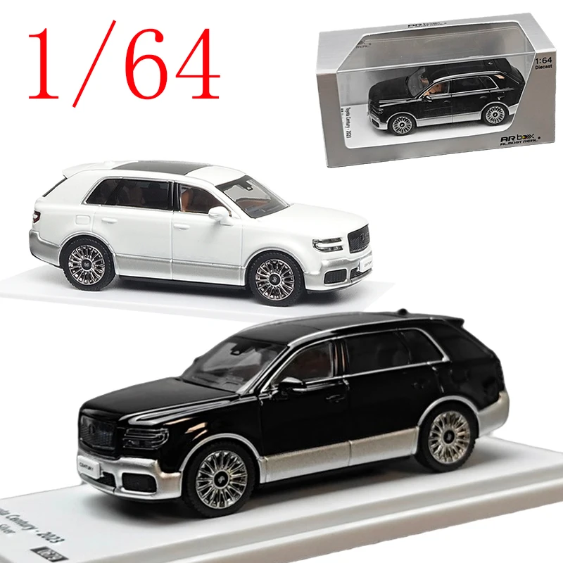 

AR Box литой под давлением масштаб 1/34, модель бизнес-автомобиля Century 2023, модель внедорожника из сплава Century, игрушка, коллекционный орнамент