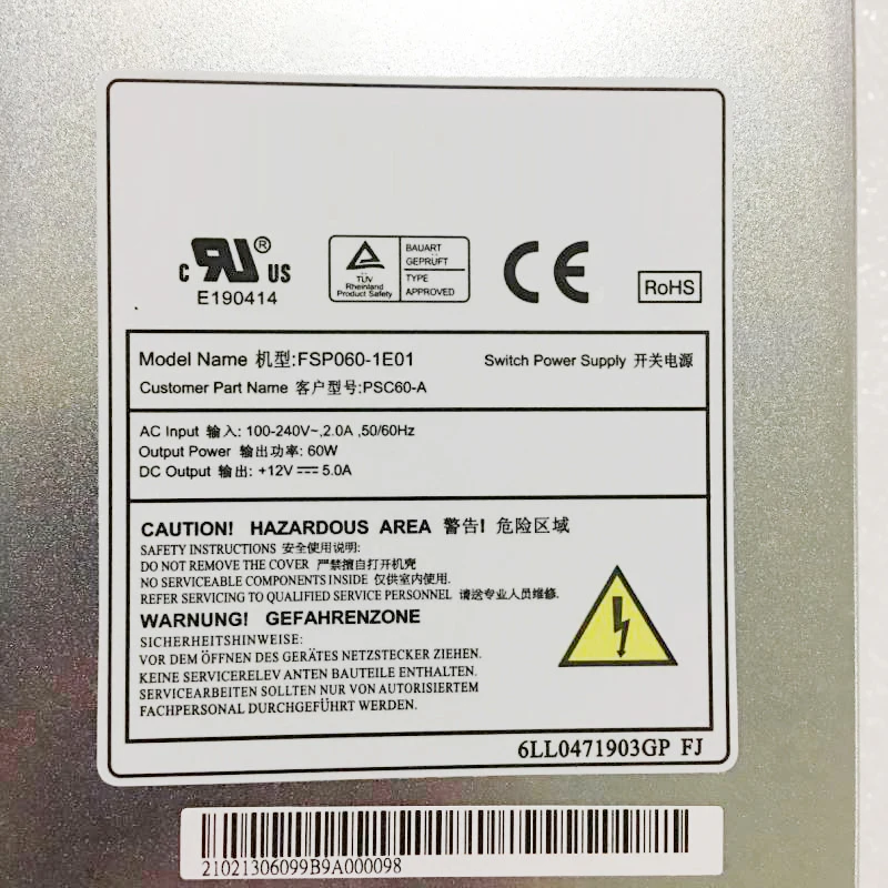 Módulo de potência de comunicação para PSC60-A FSP060-1E01 totalmente testado