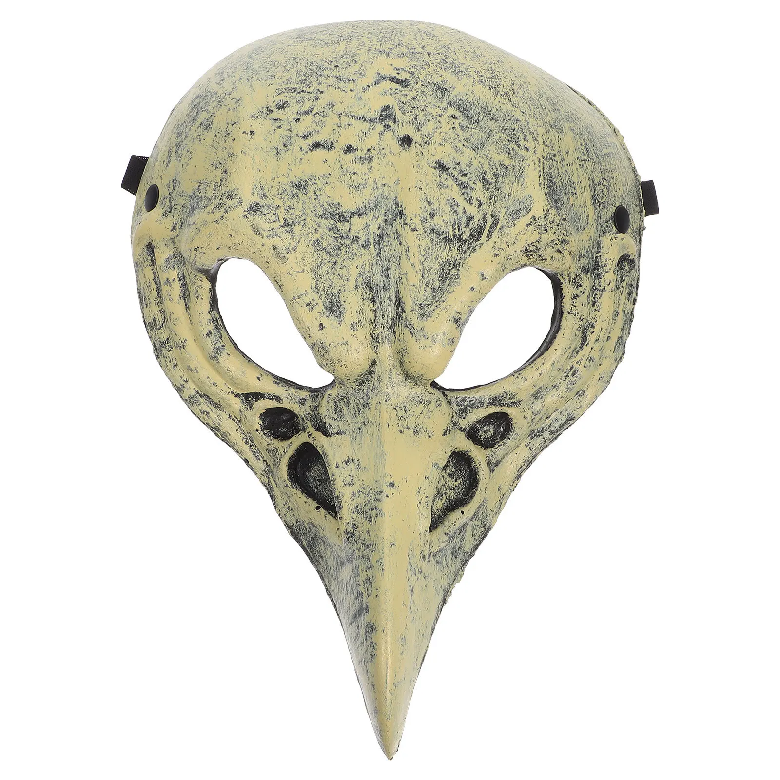 Maska na Halloween w kształcie ptasiej czaszki, lekka, wykonana z materiału PU, realistyczny design, idealna na maskaradę, festiwal Halloween, występy.