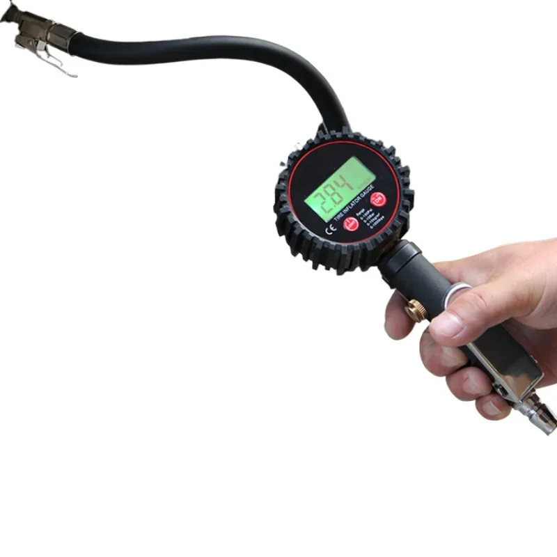 

1Barometer Tire Pressure Gauge Air Gun Auto Tire High Precision Digital Monitor Pressure Gauge Air Gun Tire Pressure Gauge