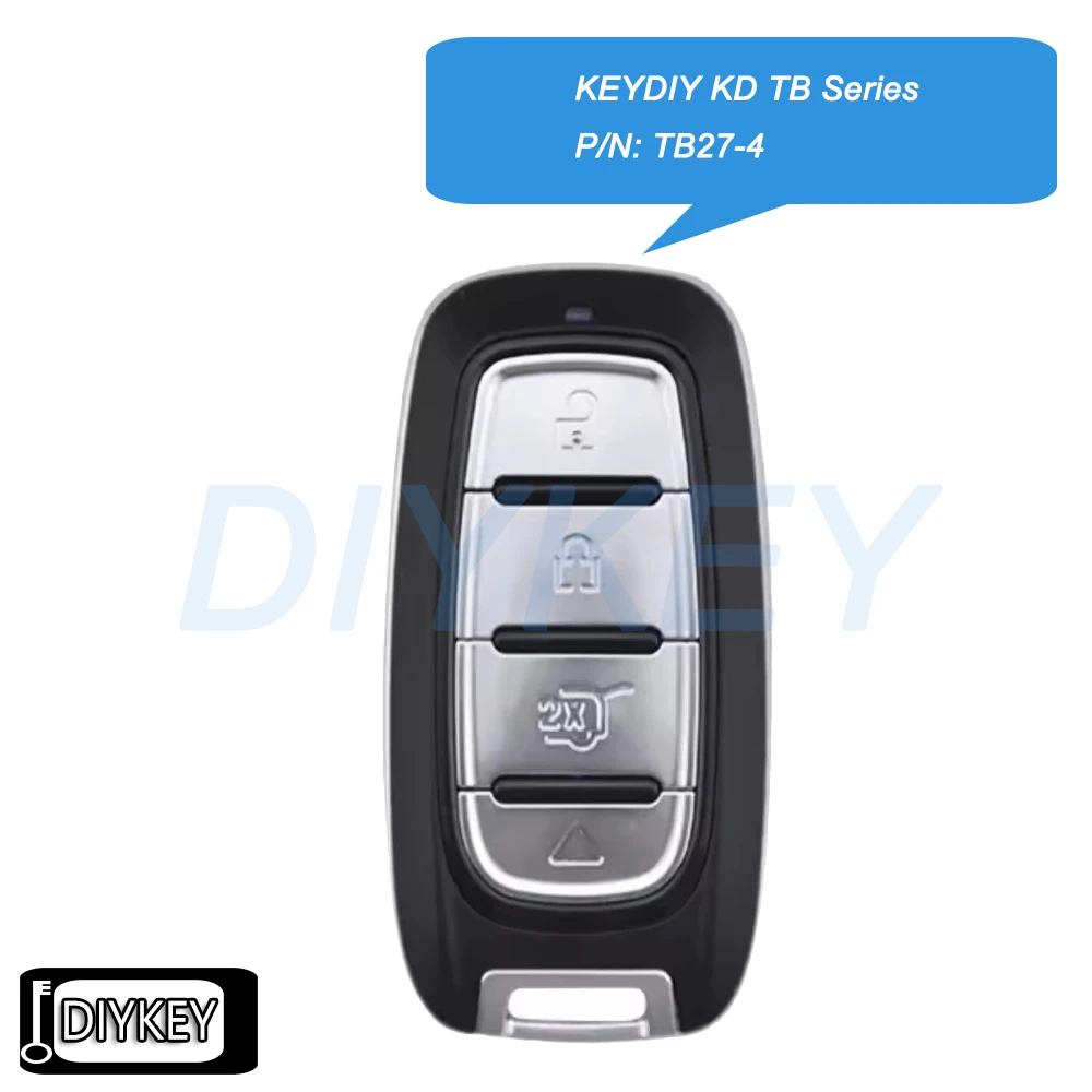 New KEYDIY KD TB Series P/N: TB27-4 8A Type Universal Smart Remote Key for Lexus for Toyota for Hyundai for KIA