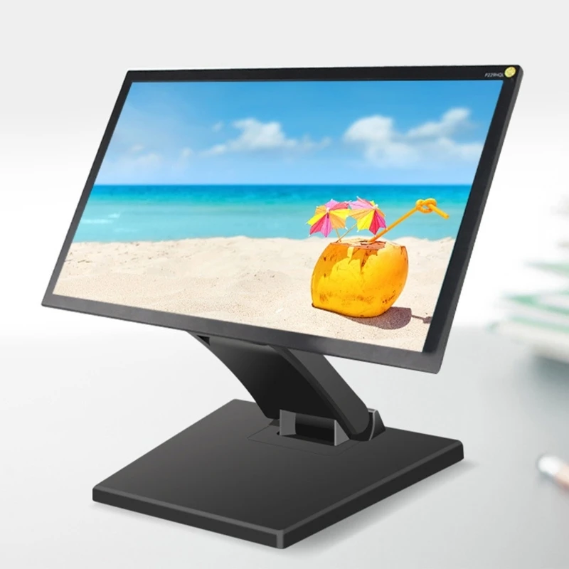 Monitor Stand Bracket Desktop Foldable Shelf PC Flat Holder Hanger Adjustable