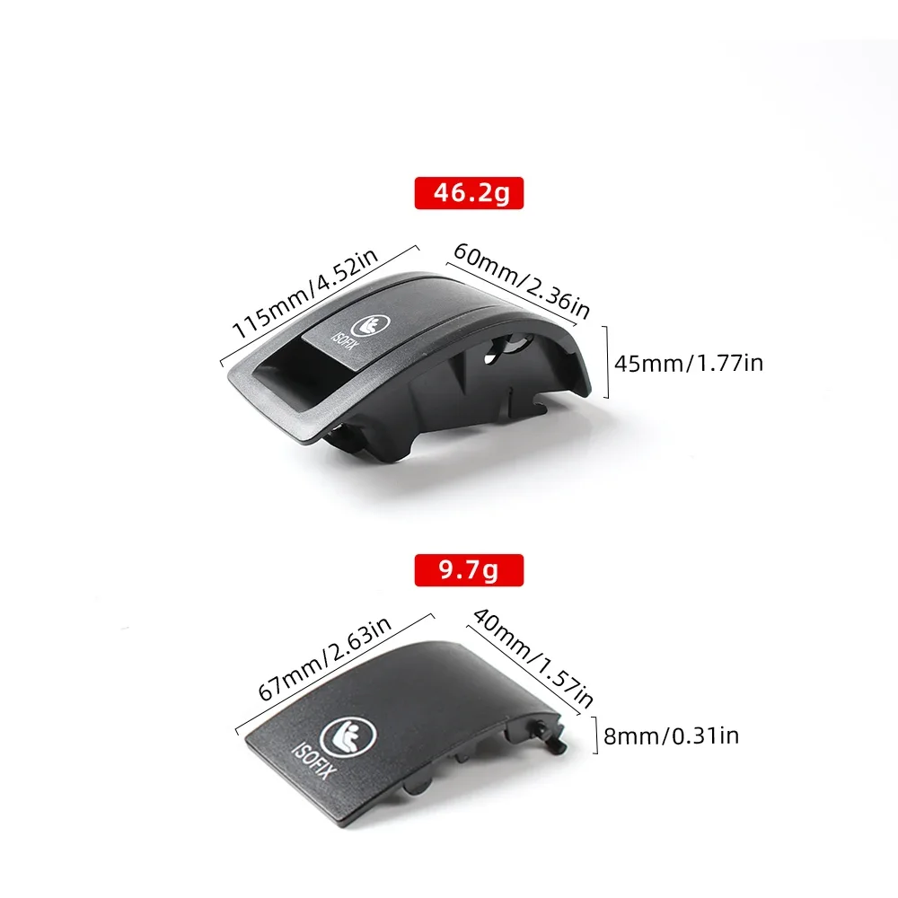 Rear Child Seat Anchor Safety ISOFIX Cover Restraint For BMW 3 Series G20 G21 G28 G80 Seats Benches Accessoires Parts 2020-2024