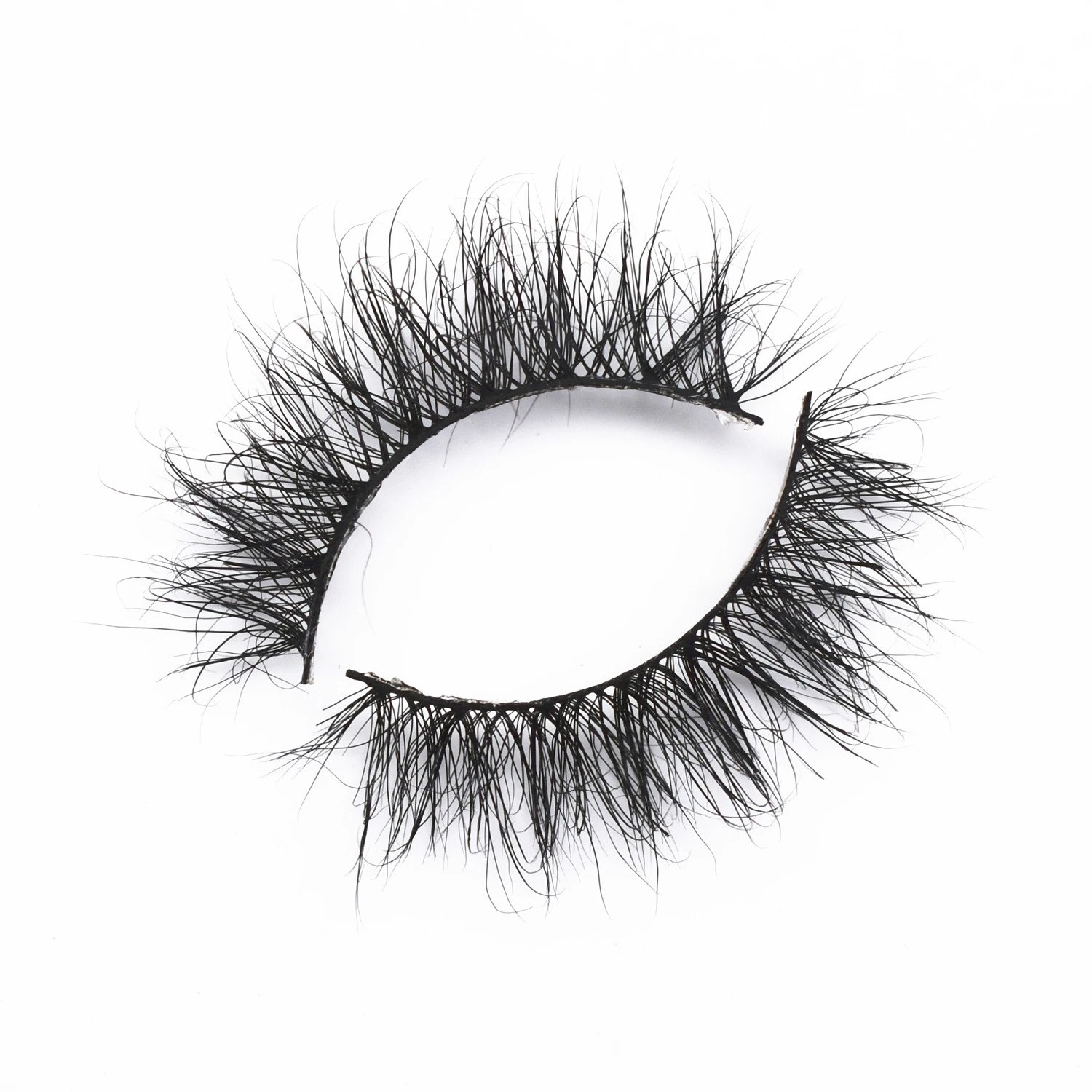 3d Mink Wimpers Natuurlijke Pluizige Lash Kriskras Valse Wimpers Wreedheid Vrije Nerts Wimpers Make-Up Wimper Extensie Herbruikbare Lash