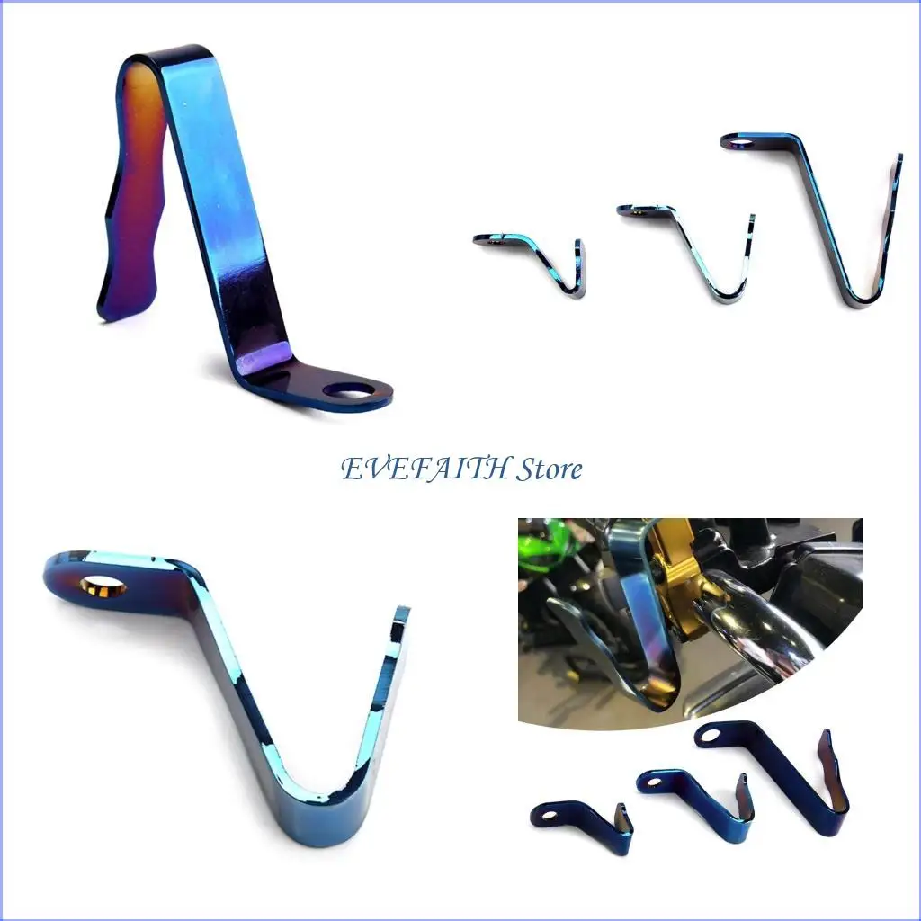 

124B Practical Motorcycle Helmets Hook rearviews Mirror Hook for Secure Helmets Stora