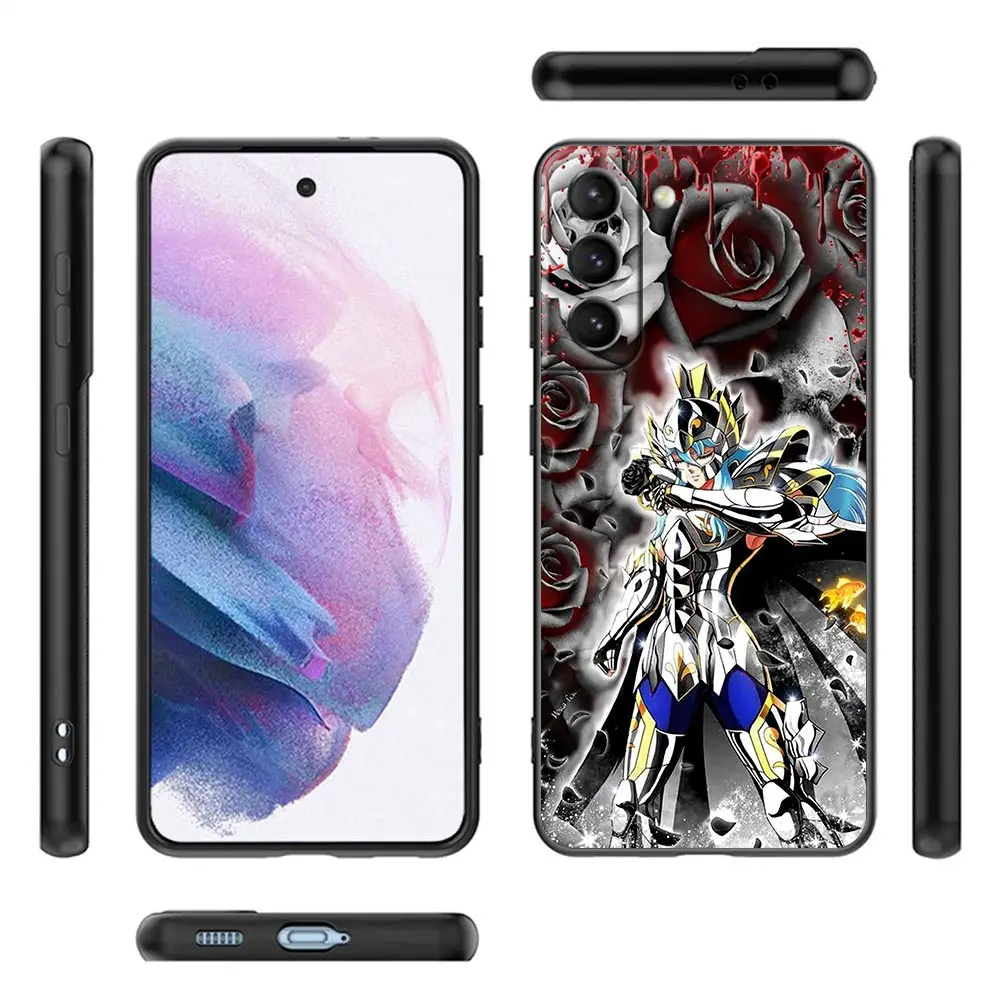 S-Saint Seiya Hades Santuario Phone Funda Case For Samsung Galaxy S23 S22 S21 S20 FE S10 S24 S25 PLUS ULTRA Shell Case - Image 4