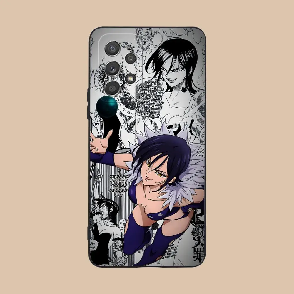 Seven Deadly Sins Merlin Phone Case for Samsung Galaxy A57 56 55 54 53 52 51 37 36 35 34 33 32 31 5G Soft TPU Shockproof Cover - view 6