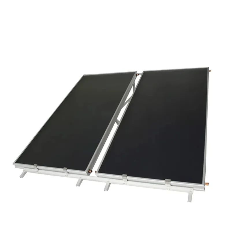 Popular Model Wholesale Flat Plate Collector Solar Heater Black Blue