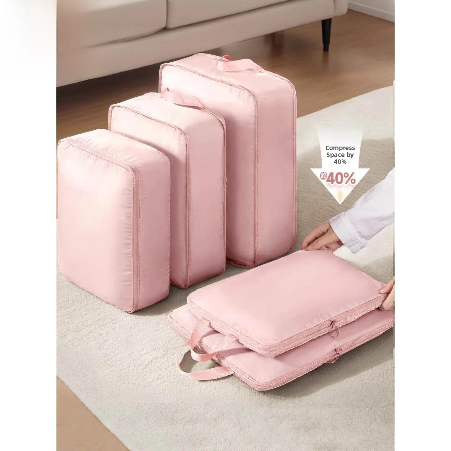 チベット留学観光ホテル宿泊用旅行必需品-小型旅行収納オーガナイザーセット-by-mongmy