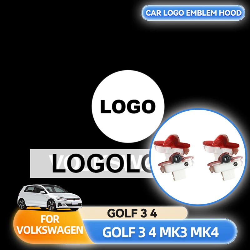 

2026 НОВЫЙ ГОРЯЧИЙ Для VOLKSWAGEN VW Подстаканники 2 шт. Светодиодный декор автомобиля Дверь 3D Ghost Shadow Проектор Источники света Для VW Touran Golf