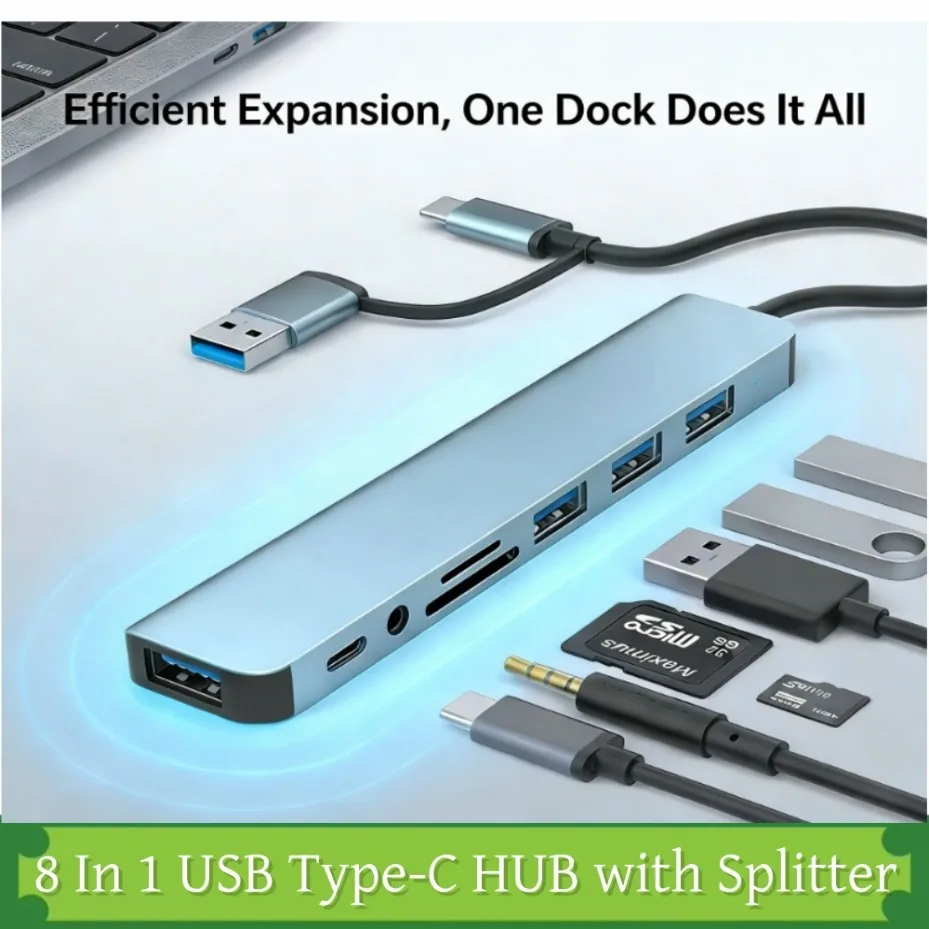 8 In 1 Usb Type-C H…