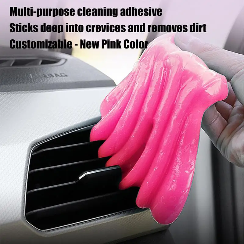 Car Gel Cleaner Car Accessories Keyboard Cleaner Reusable Car Goo Cleaner Supplies Auto Slime For Home Keyboard Computer