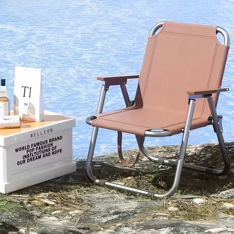 Fishing Patio Outdoor Chairs Camping Beach Picnic Telescopic Outdoor Chairs Folding Travel Sillas Plegables Hotel Furniture