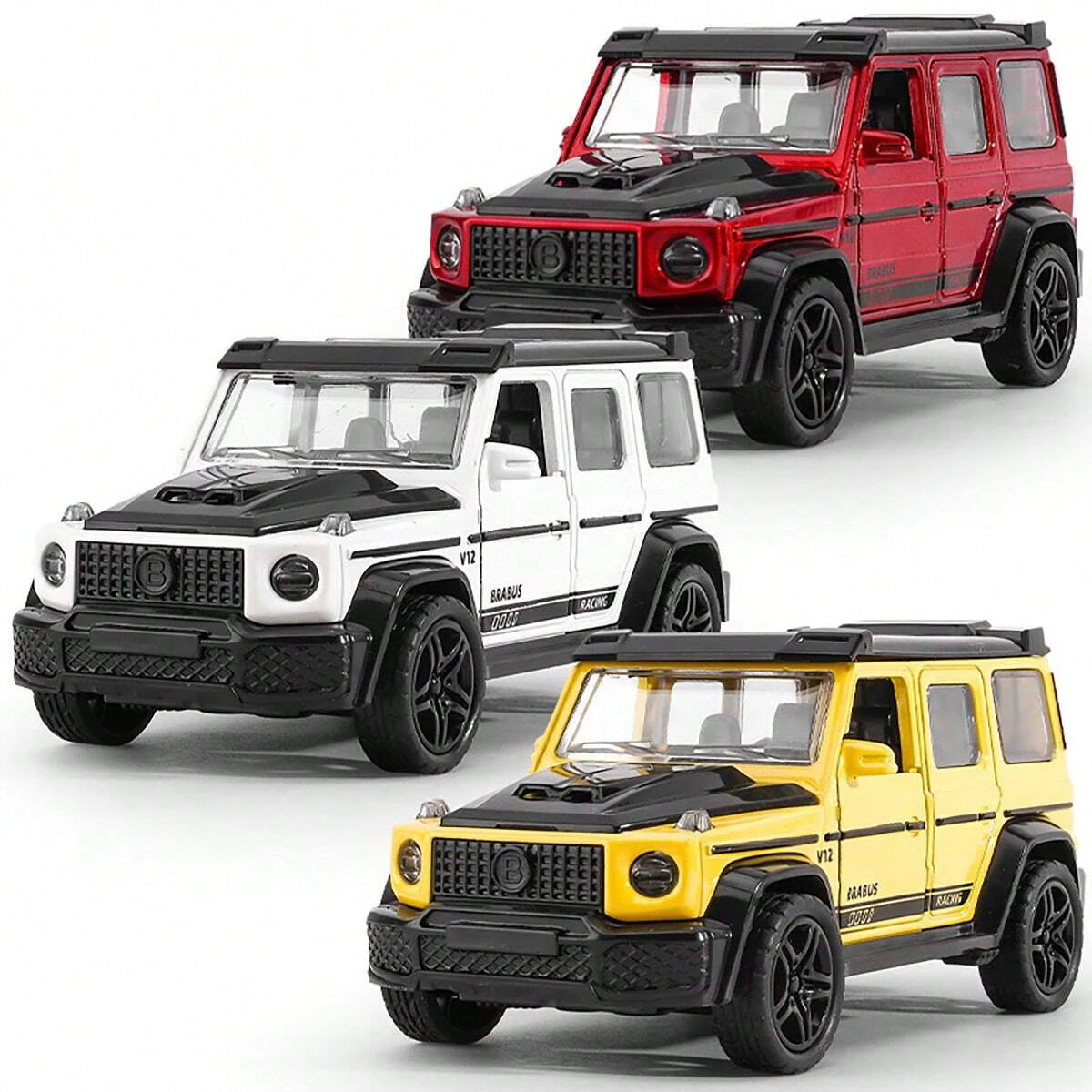 1-32 Scale Cast Realistic Alloy Toy Car Door Opens Pullback Driving Feature Collectible Model Vehicle Toy for Kids