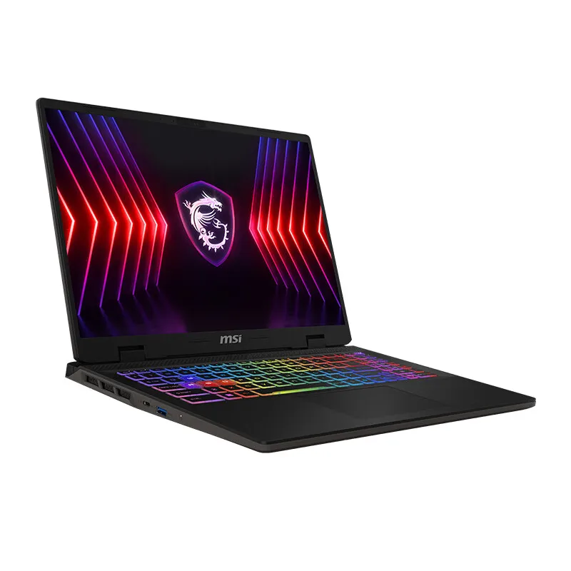 2024 MSI Sword 16 HX كمبيوتر محمول 16 بوصة 2.5K QHD 240 هرتز IPS شاشة دفتر i7-14700HX 16GB 1 تيرا بايت SSD RTX4060 كمبيوتر محمول للألعاب