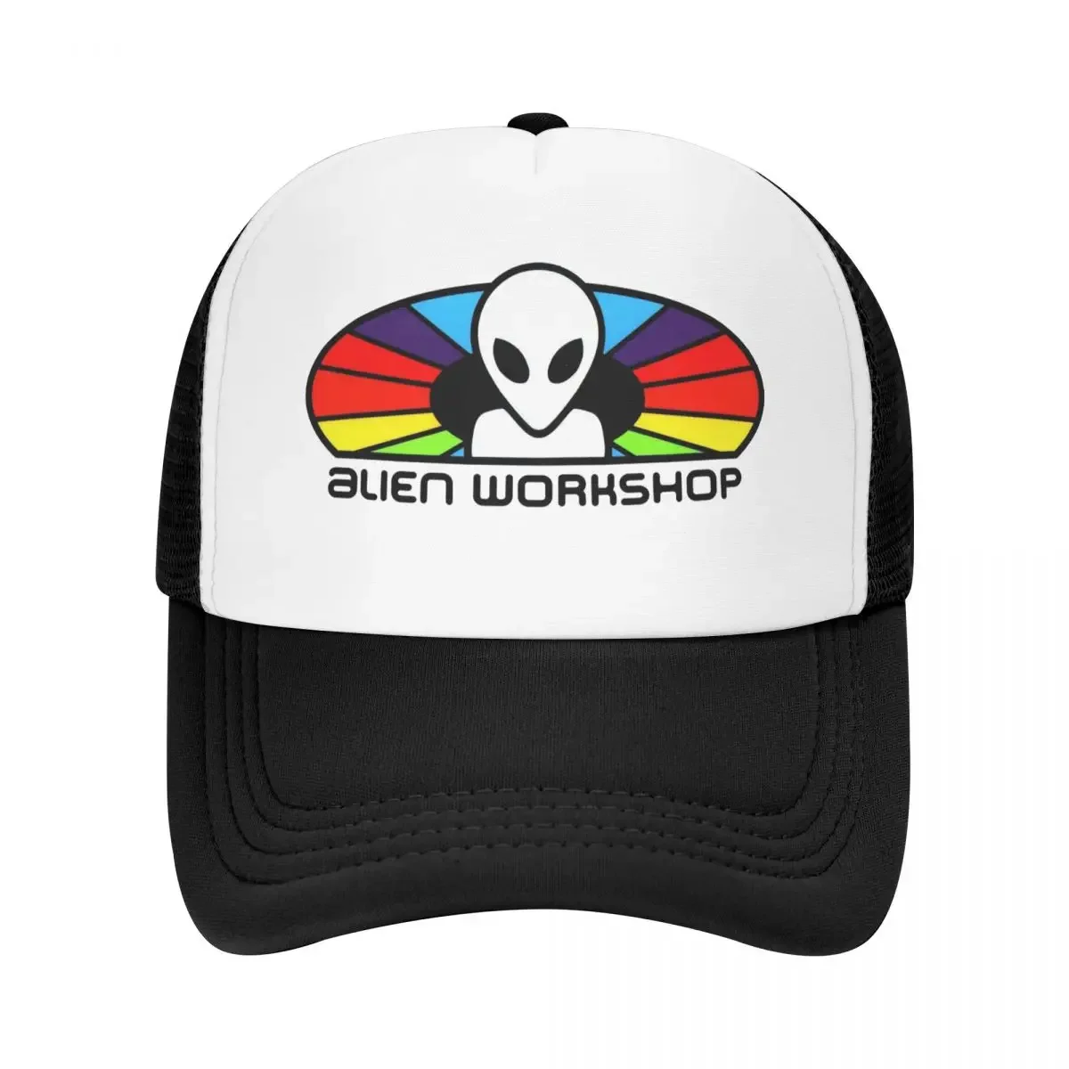 Popular Alien Workshop Colorful Logo Baseball Cap for Men Hats Adjustable Sports Hat Fashion Casual Women Cap Truck Driver Hat