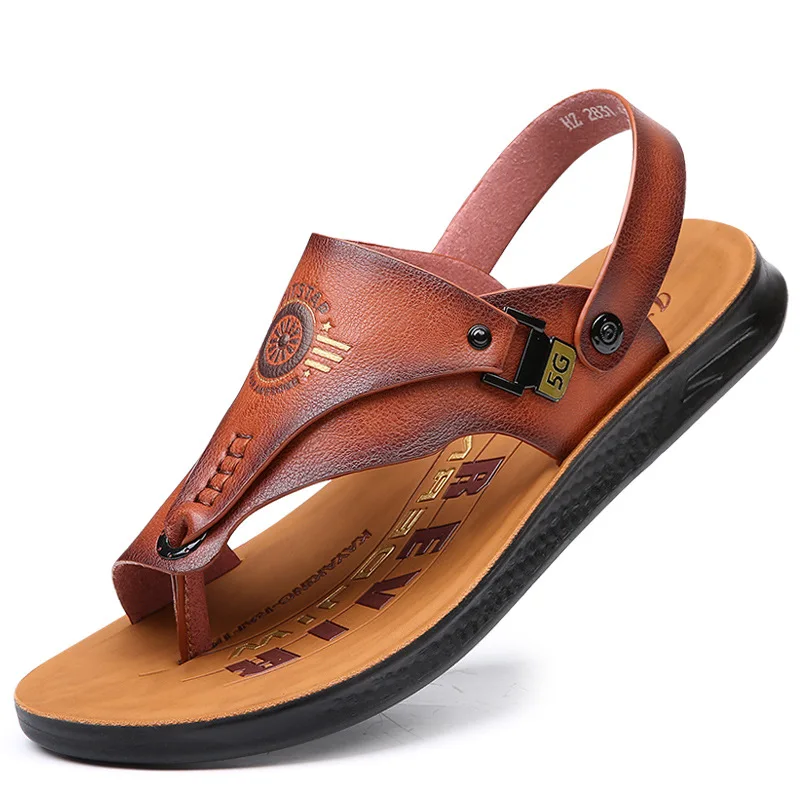 

2026 Flip-flops Men Summer Outdoor Beach Sandals New Soft Soled Men's Slippers Anti-Slip comfor Men sandalias chanclas hombre