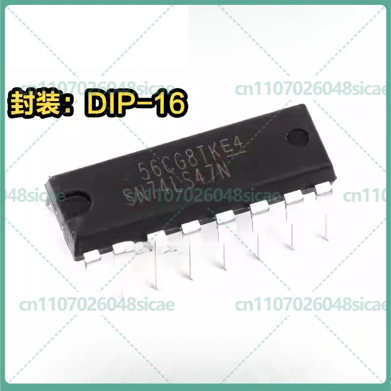 

50-200 шт. Новые и оригинальные интегральные микросхемы DIP16 SN74LS47 74LS47N 74LS47 DIP SN74LS47N