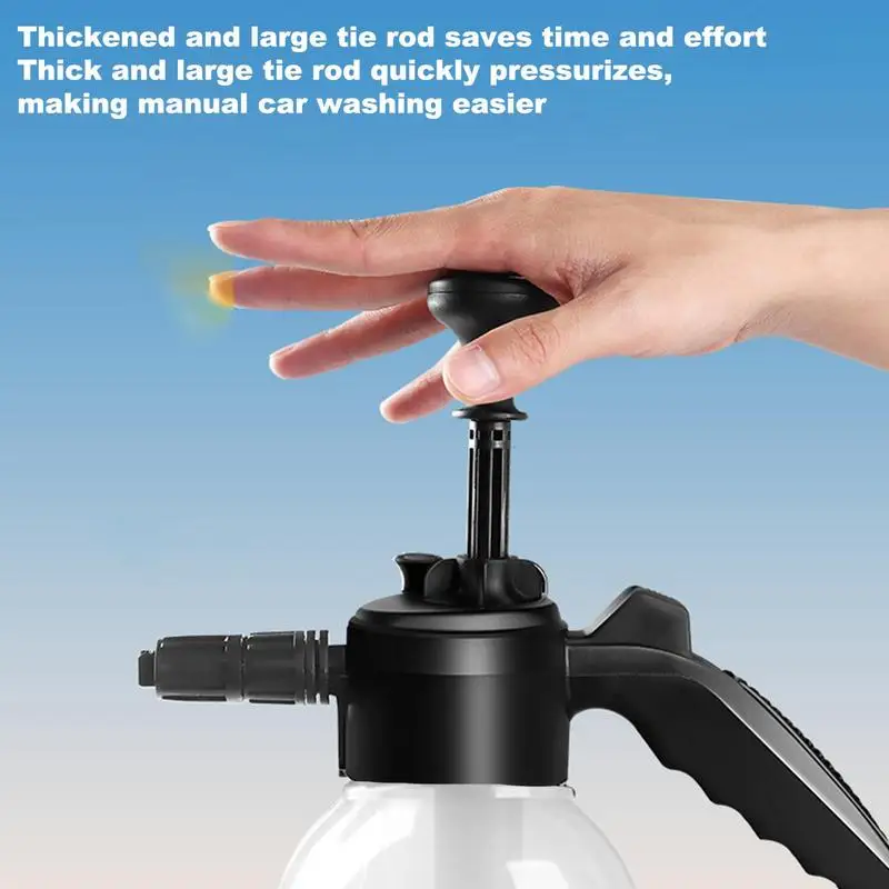 Car Wash Foam Spray Bottle, Car Washer Pot, Quick Release Sprayer, Automobiles Clean Wash Tool para SUVs e RVs