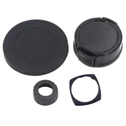 Protective Rubber Ring Objective Lens Cover Plastic Eyepiece Ring for SJ TPK Level B40 B30 B20 B40A 1PCS