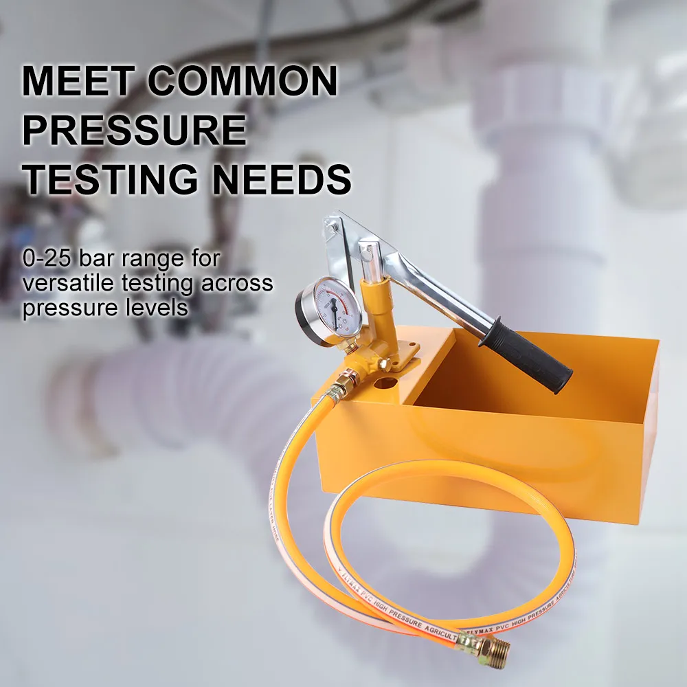 25Kg Manual pressure testing pump Durable High Precision Household Pressure Test Pump Manual Operation Water Pipeline Valve