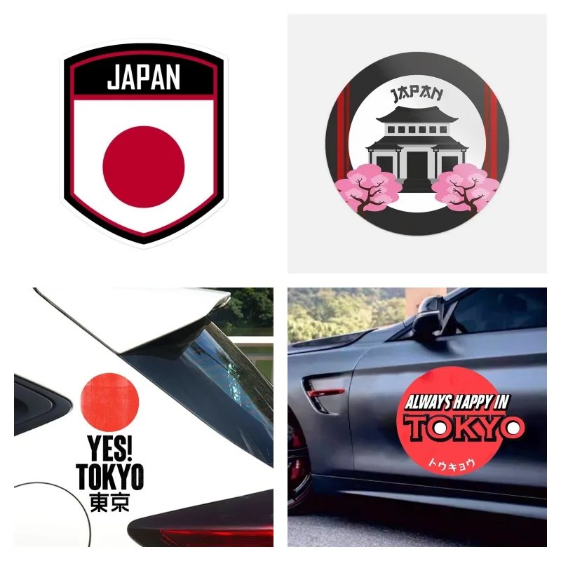 

Car Stickers Tokyo Japan Flag Map Vinyl Decal Car Sticker for Helmet Table Wall Room Truck Motorcycle Camper Van