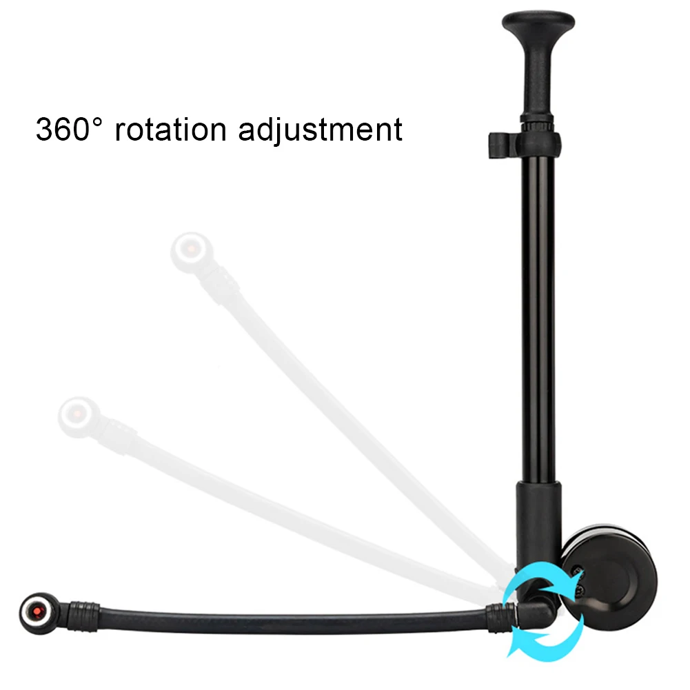 

300PSI Bicycle Air Pump with Gauge MTB Bike Shock Pump Schrader Valve Bike Air Shock Absorber for Fork & Rear Suspension