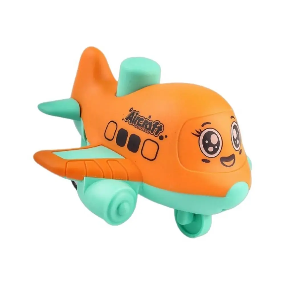 Puzzle Press and Go Car Toy Education Simulation Pull Back Car Toy Spacecraft Cartoon Press Inertia Pull Back Toy Kids Gift