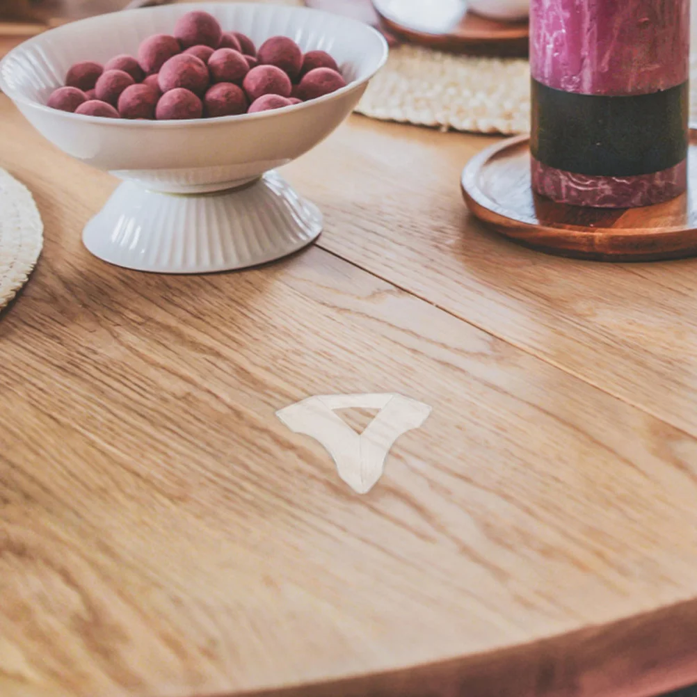 24 Stück transparente Würfelbasis, klarer Dreiecksständer, stabiles Display-Rack, Kristallkugel, Edelstein, Fels-Display, Würfelhalter