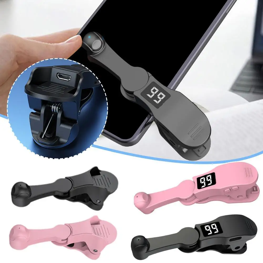 Auto Screen Clicker for Smart Phone Apps Video Live Streaming Gadget USB Simulator Smartphone Game Screen Touch Tripods Tapper