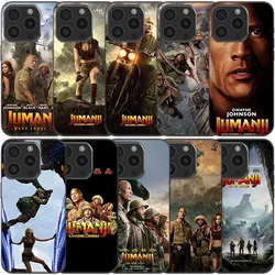 Jumanji Welcome to the Jungle Clear Phone Case For Apple iPhone 12 13 Mini 11 14 15 16 Pro Max Cover XS MAX XR Soft