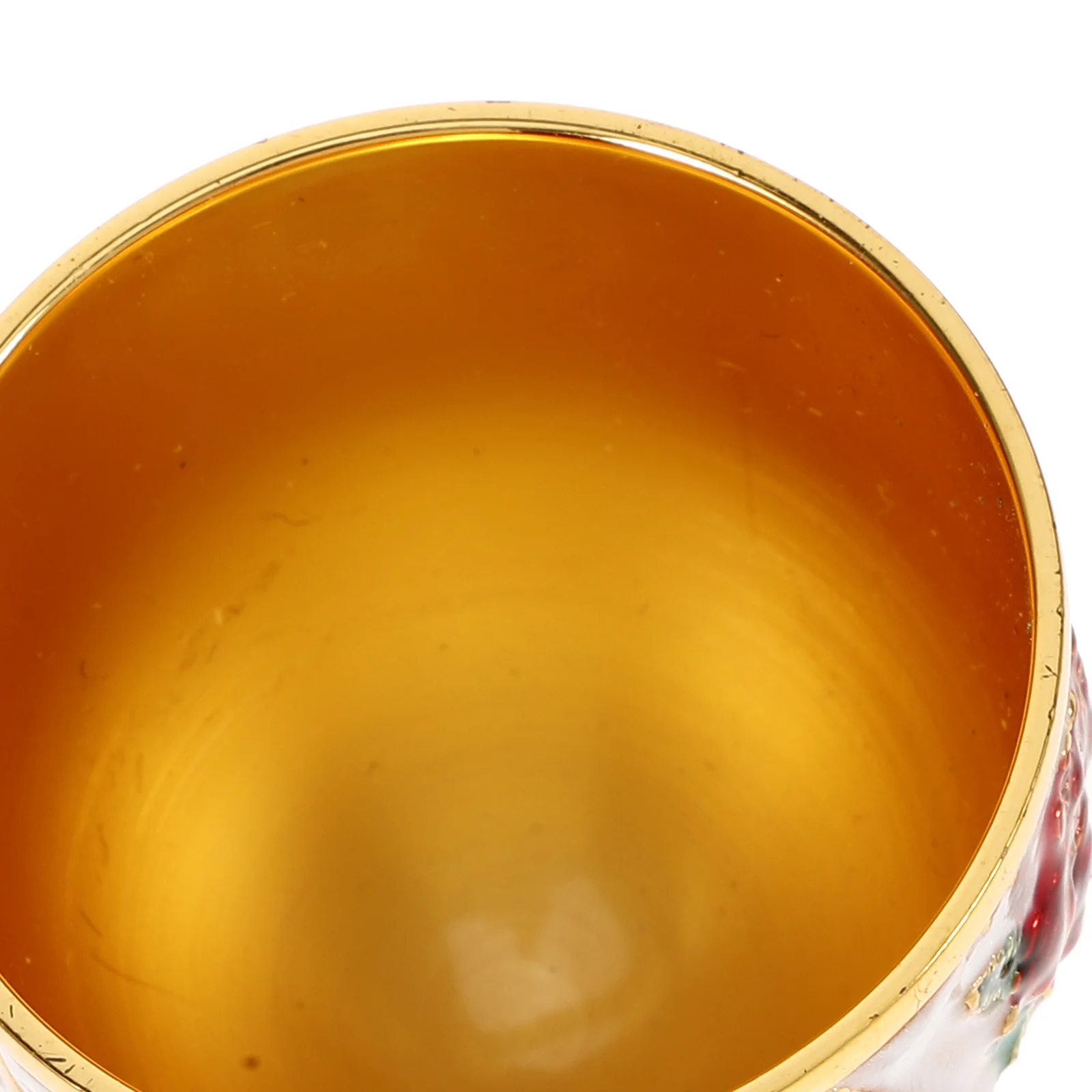 

Small Delicate Metal Wine Cup European Retro Style Resistant to Drop Cup for Banquet Wine Chalice