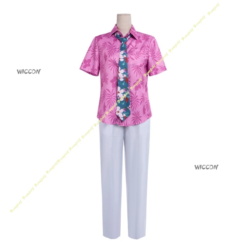 أفلام تأثيري ازياء البدلة الحيوان الثعلب قميص الفتيان النساء التعادل الرجال السراويل الوردي نيك الملبس حديقة الحيوان مرحلة حفلة عيد الميلاد عيد الهالوين