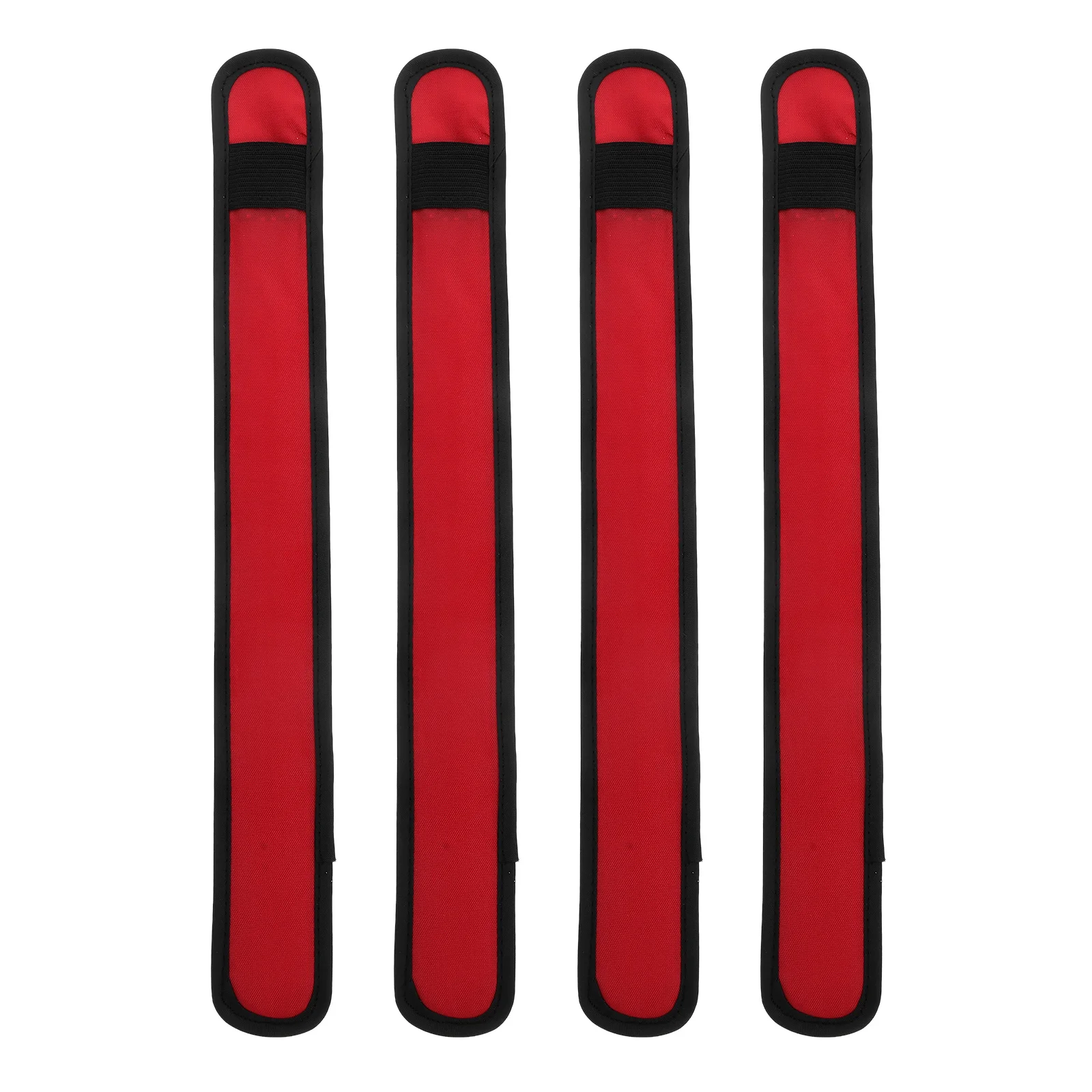 4 قطعة LED الحصان الساق الفرقة حزام الأمان الليلي وضوح عالية قابل للتعديل العصابات العاكسة ركوب الخيل للاستخدام في الهواء الطلق الخيول